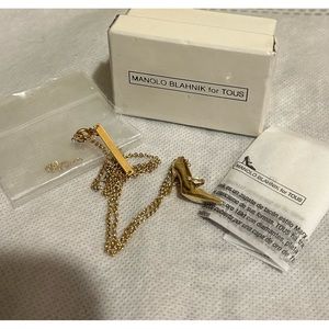 Manolo Blahnik x Tous Campari Pendant 18k Diamond